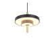 Trio-340210180 - Keaton - Black & Gold CCT Pendant Ø 20 cm