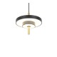 Trio-340210180 - Keaton - Black & Gold CCT Pendant Ø 20 cm