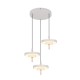 Trio-340230376 - Keaton - Warm Grey 3 Light CCT Cluster Pendant