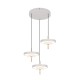 Trio-340230376 - Keaton - Warm Grey 3 Light CCT Cluster Pendant