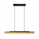 - Kerala - Wooden & Matt Black Linear Profile Trio-341610132 - Kerala - Wooden & Matt Black Linear Profile