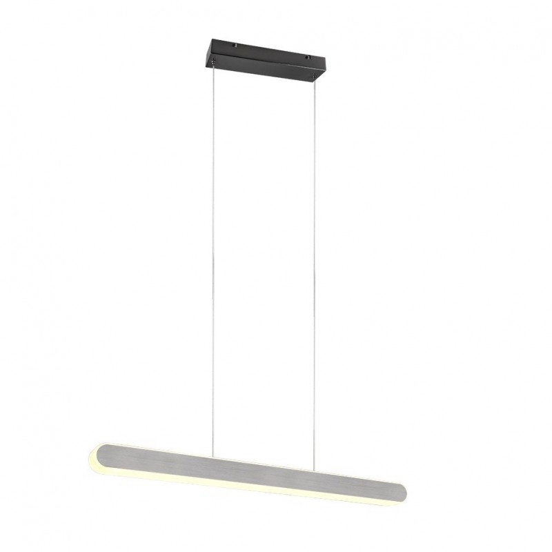 - Helios - Brushed Aluminium & Matt Black CCT Linear Profile Trio-343310305 - Helios - Brushed Aluminium & Matt Black CCT Linear Profile