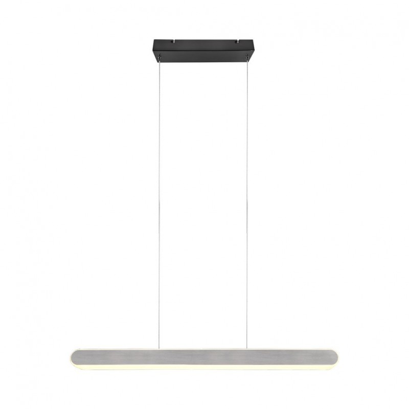 - Helios - Brushed Aluminium & Matt Black CCT Linear Profile Trio-343310305 - Helios - Brushed Aluminium & Matt Black CCT Linear Profile