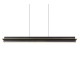 Trio-346710180 - Emerson - Matt Black & Gold CCT Linear Profile
