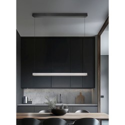 Wallace - Matt Nickel & Black CCT Linear Profile