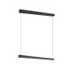 Trio-347910132 - Wallace - Matt Black CCT Linear Profile