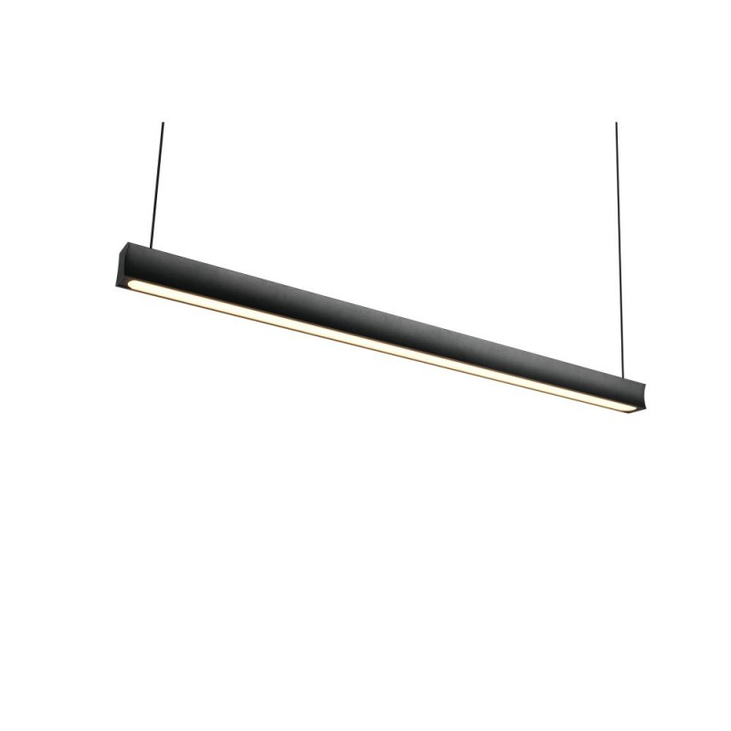 Trio-347910132 - Wallace - Matt Black CCT Linear Profile