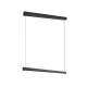 Trio-347910132 - Wallace - Matt Black CCT Linear Profile
