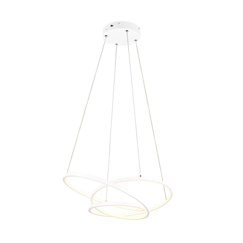 Trio-349110131 - Darvin - Matt White CCT Pendant ∅ 64 cm