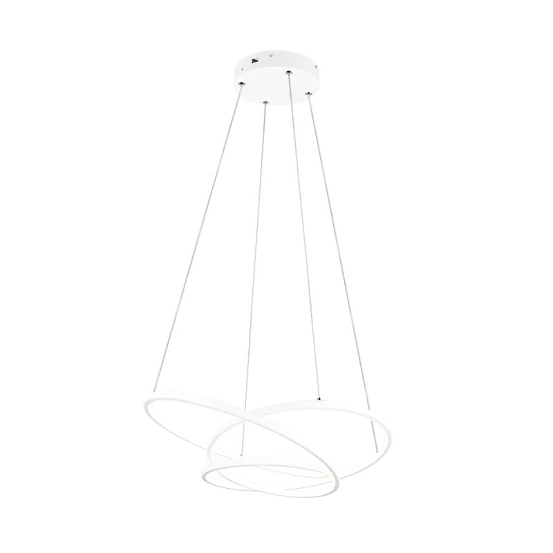 Trio-349110131 - Darvin - Matt White CCT Pendant ∅ 64 cm