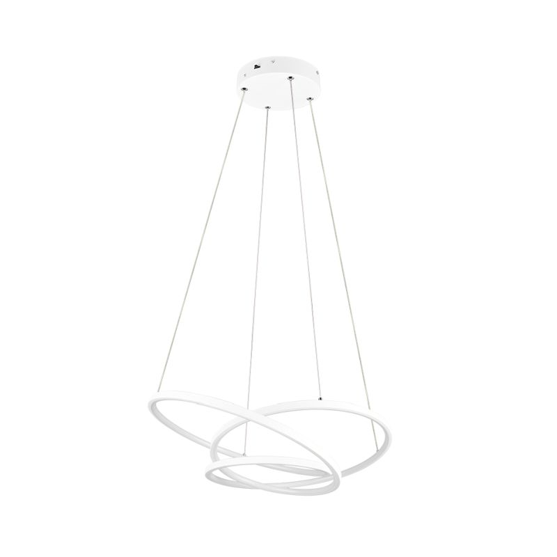 Trio-349110131 - Darvin - Matt White CCT Pendant ∅ 64 cm
