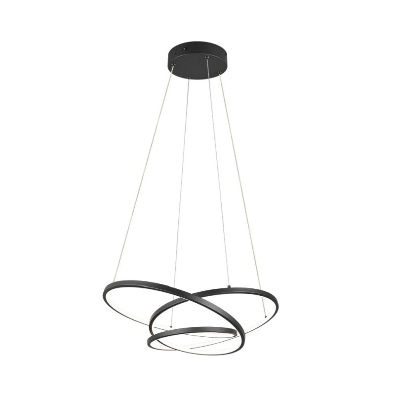 - Darvin - Matt Black CCT Pendant ∅ 64 cm Trio-349110132 - Darvin - Matt Black CCT Pendant ∅ 64 cm
