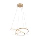 - Darvin - Matt Gold CCT Pendant ∅ 64 cm Trio-349110179 - Darvin - Matt Gold CCT Pendant ∅ 64 cm
