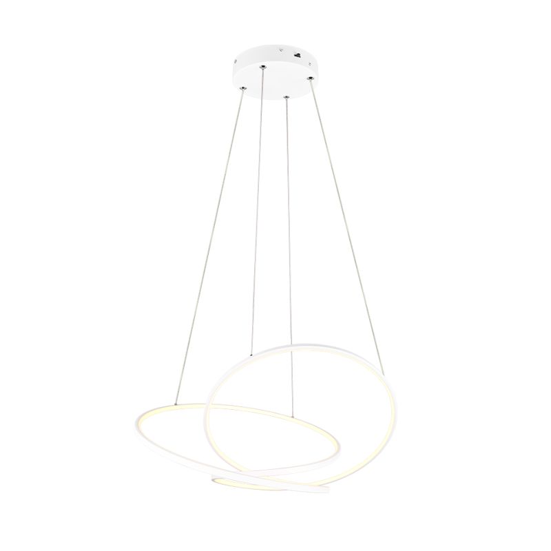 - Darvin - Matt White CCT Pendant ∅ 84 cm Trio-349119131 - Darvin - Matt White CCT Pendant ∅ 84 cm