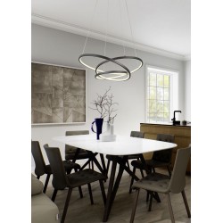 Darvin - Matt Black CCT Pendant ∅ 84 cm Darvin - Matt Black CCT Pendant ∅ 84 cm