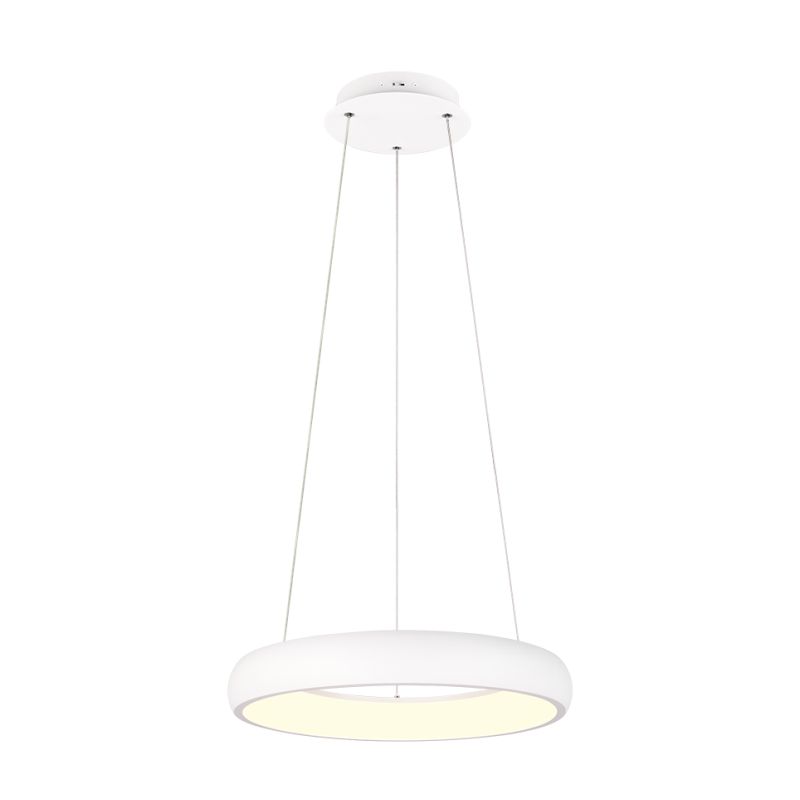Ceiling Lights - Cardona - Matt White CCT Pendant ∅ 46.5 cm Trio-349614531 - Cardona - Matt White CCT Pendant ∅ 46.5 cm