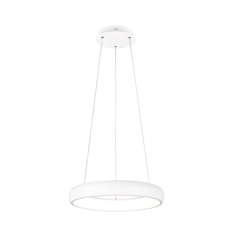 Ceiling Lights - Cardona - Matt White CCT Pendant ∅ 46.5 cm Trio-349614531 - Cardona - Matt White CCT Pendant ∅ 46.5 cm