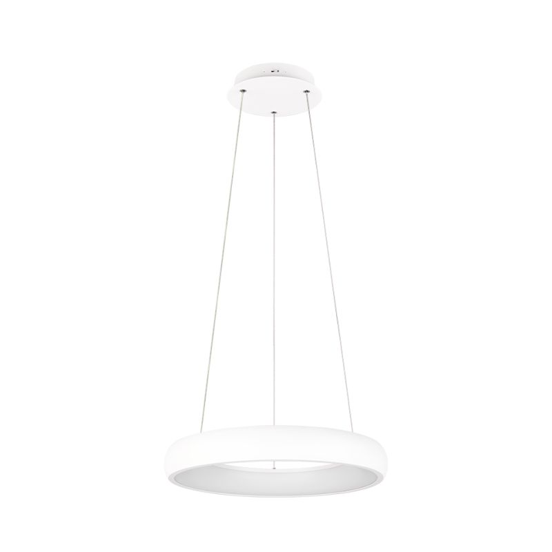 Ceiling Lights - Cardona - Matt White CCT Pendant ∅ 46.5 cm Trio-349614531 - Cardona - Matt White CCT Pendant ∅ 46.5 cm