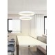 Ceiling Lights - Cardona - Matt White CCT Pendant ∅ 46.5 cm Trio-349614531 - Cardona - Matt White CCT Pendant ∅ 46.5 cm