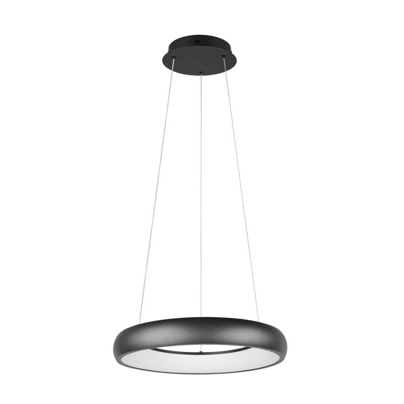 - Cardona - Matt Black Pendant ∅ 46.5 cm Trio-349614532 - Cardona - Matt Black Pendant ∅ 46.5 cm