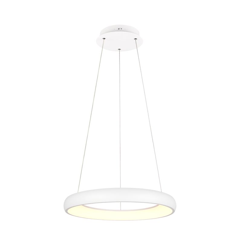 Trio-349616031 - Cardona - Matt White CCT Pendant ∅ 62 cm