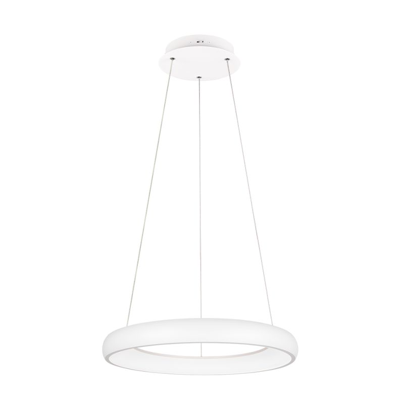 Trio-349616031 - Cardona - Matt White CCT Pendant ∅ 62 cm