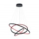 Ceiling Lights - Aaron - Anthracite RGBW Pendant with Remote Control Trio-352710342 - Aaron - Anthracite RGBW Pendant with Remote Control