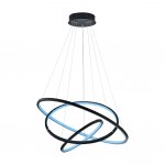 Aaron - Anthracite RGBW Pendant with Remote Control