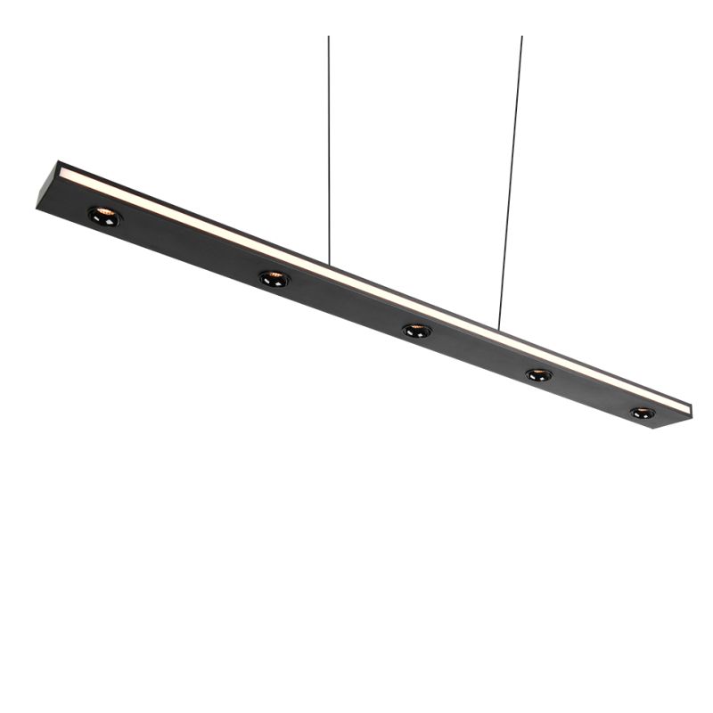 Trio-353010132 - Graham - Matt Black CCT Linear Profile