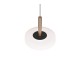 Trio-354910165 - Celeste - Black & Coffee LED Pendant with White Glass