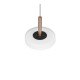 Trio-354910165 - Celeste - Black & Coffee LED Pendant with White Glass