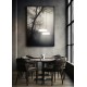 Trio-354910165 - Celeste - Black & Coffee LED Pendant with White Glass