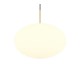 - Fomento - Matt Brass Pendant with White Oval Glass Ø 40 cm Trio-363190108 - Fomento - Matt Brass Pendant with White Oval Glass Ø 40 cm