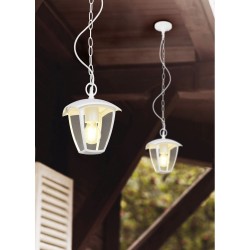 Venta - Matt White Pendant IP44