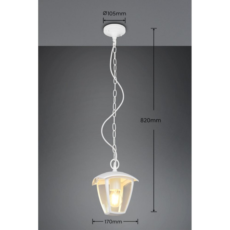 Trio-363260131 - Venta - Matt White Pendant IP44