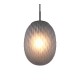 - Facette - Matt Black Pendant with Decorative Smoked Glass Trio-364200154 - Facette - Matt Black Pendant with Decorative Smoked Glass