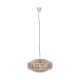 - Svea - Beige Pendant with Fawn Cotton Shade Trio-364700144 - Svea - Beige Pendant with Fawn Cotton Shade