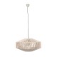 - Svea - Beige Pendant with Fawn Cotton Shade Trio-364790144 - Svea - Beige Pendant with Fawn Cotton Shade
