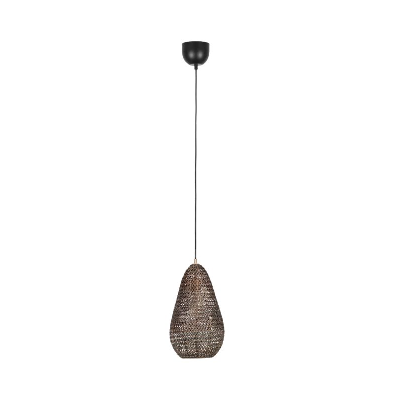 - Ziva - Old Brass Mesh Pendant Trio-365300104 - Ziva - Old Brass Mesh Pendant