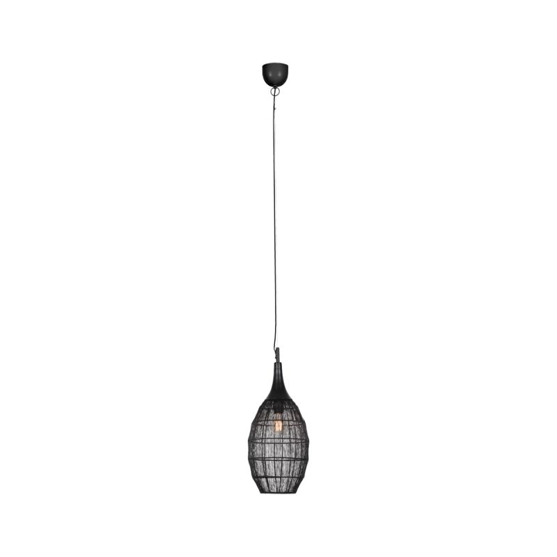 - Soraya - Matt Black Mesh Pendant ∅ 26 cm Trio-365420132 - Soraya - Matt Black Mesh Pendant ∅ 26 cm