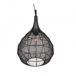Soraya - Matt Black Mesh Pendant ∅ 42 cm Soraya - Matt Black Mesh Pendant ∅ 42 cm