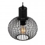 Gila - Matt Black Pendant ∅ 23 cm Gila - Matt Black Pendant ∅ 23 cm