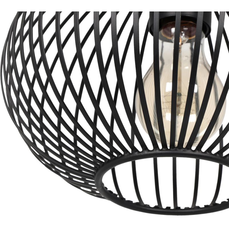 - Gila - Matt Black Pendant ∅ 23 cm Trio-365700132 - Gila - Matt Black Pendant ∅ 23 cm