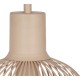 Ceiling Lights - Gila - Matt Black Pendant with Sand Shade ∅ 23 cm Trio-365700166 - Gila - Matt Black Pendant with Sand Shade ∅ 23 cm