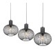 - Gila - Matt Black 3 Light over Island Fitting Trio-365700332 - Gila - Matt Black 3 Light over Island Fitting