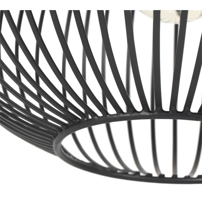 - Gila - Matt Black 3 Light over Island Fitting Trio-365700332 - Gila - Matt Black 3 Light over Island Fitting