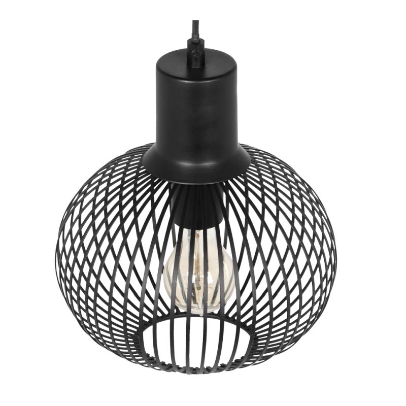 - Gila - Matt Black Pendant ∅ 33 cm Trio-365790132 - Gila - Matt Black Pendant ∅ 33 cm