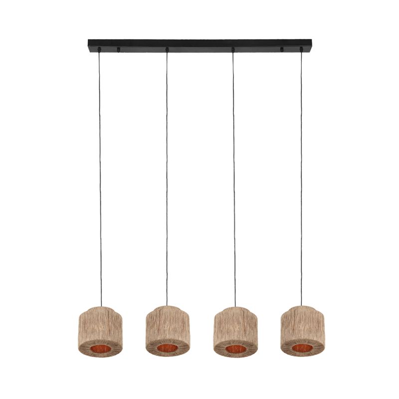 - Smilla - Black over Island Fitting with Natural Jute Trio-366800436 - Smilla - Black over Island Fitting with Natural Jute