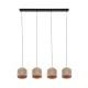 - Smilla - Black over Island Fitting with Natural Jute Trio-366800436 - Smilla - Black over Island Fitting with Natural Jute