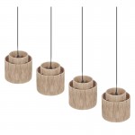 Smilla - Black over Island Fitting with Natural Jute Smilla - Black over Island Fitting with Natural Jute